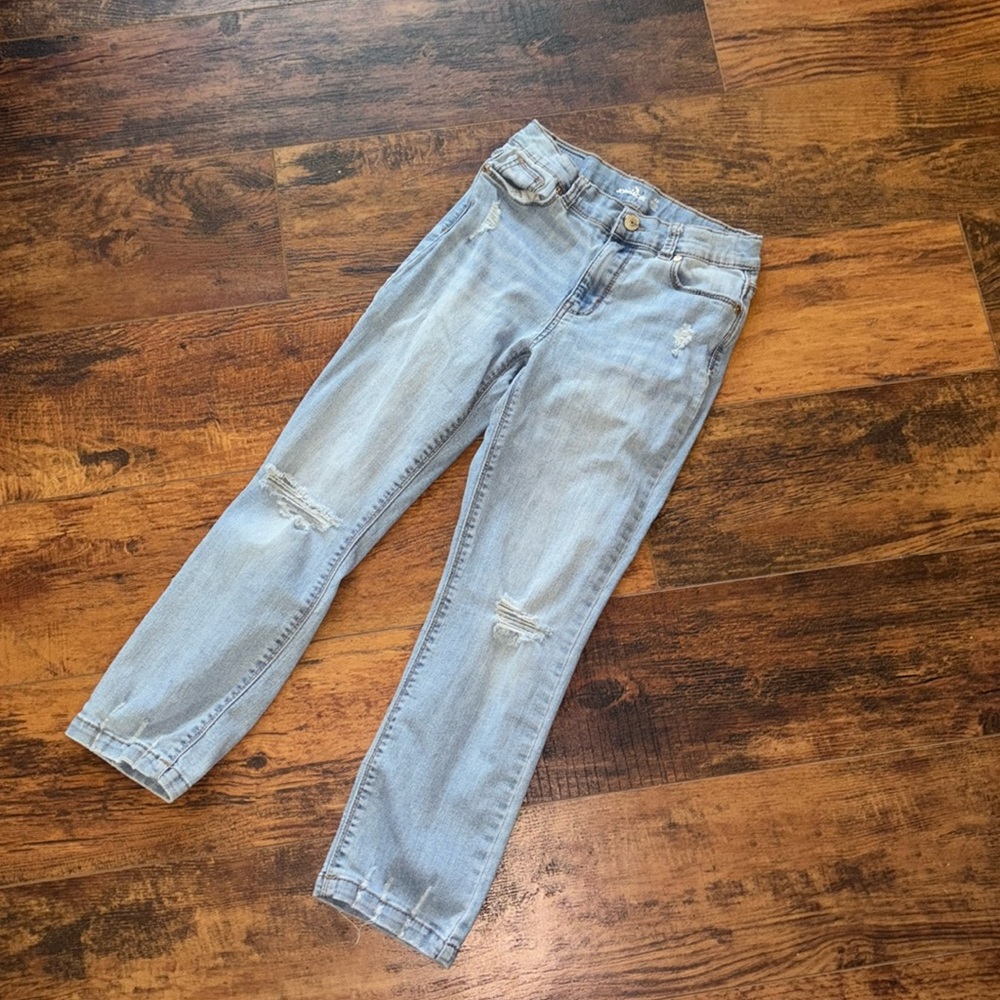Girls distressed Jordache jeans sz 12